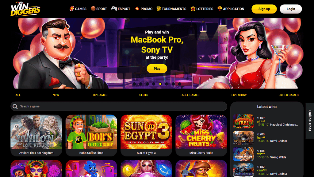 Win Diggers Casino Review (2025 )