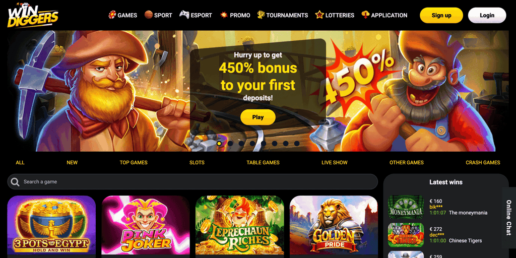 Win Diggers Casino Evaluation|Should You Play Below?