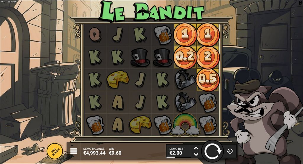 Play Le Bandit Demonstration totally free